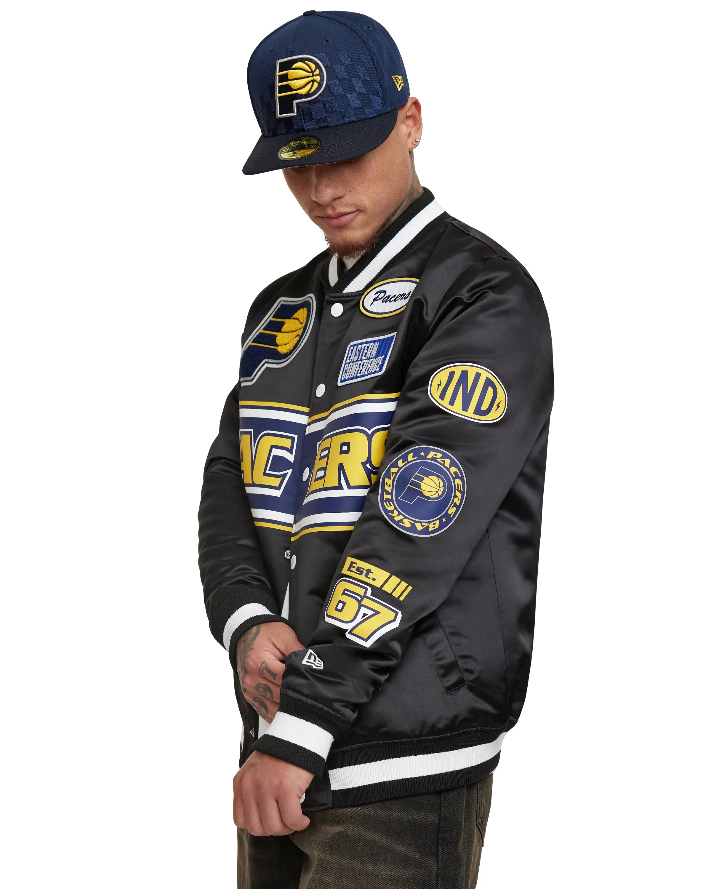Philadelphia 76ers 2024 Rally Drive Jacket sold by New Era product image thumbnail 2