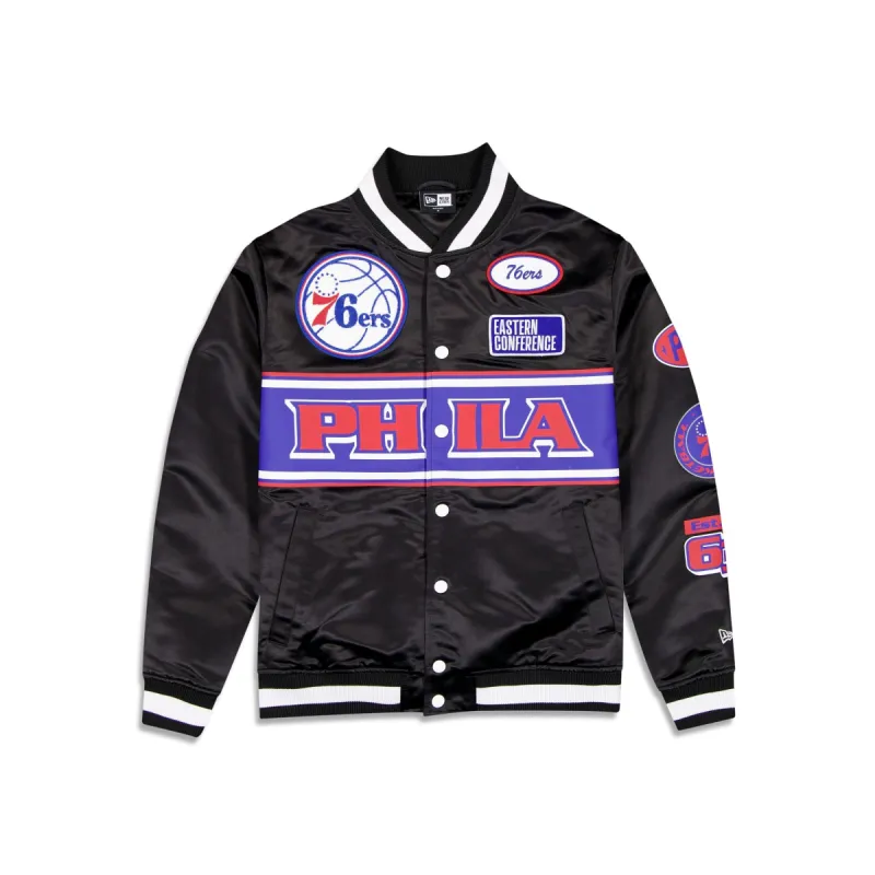 Philadelphia 76ers 2024 Rally Drive Jacket sold by New Era