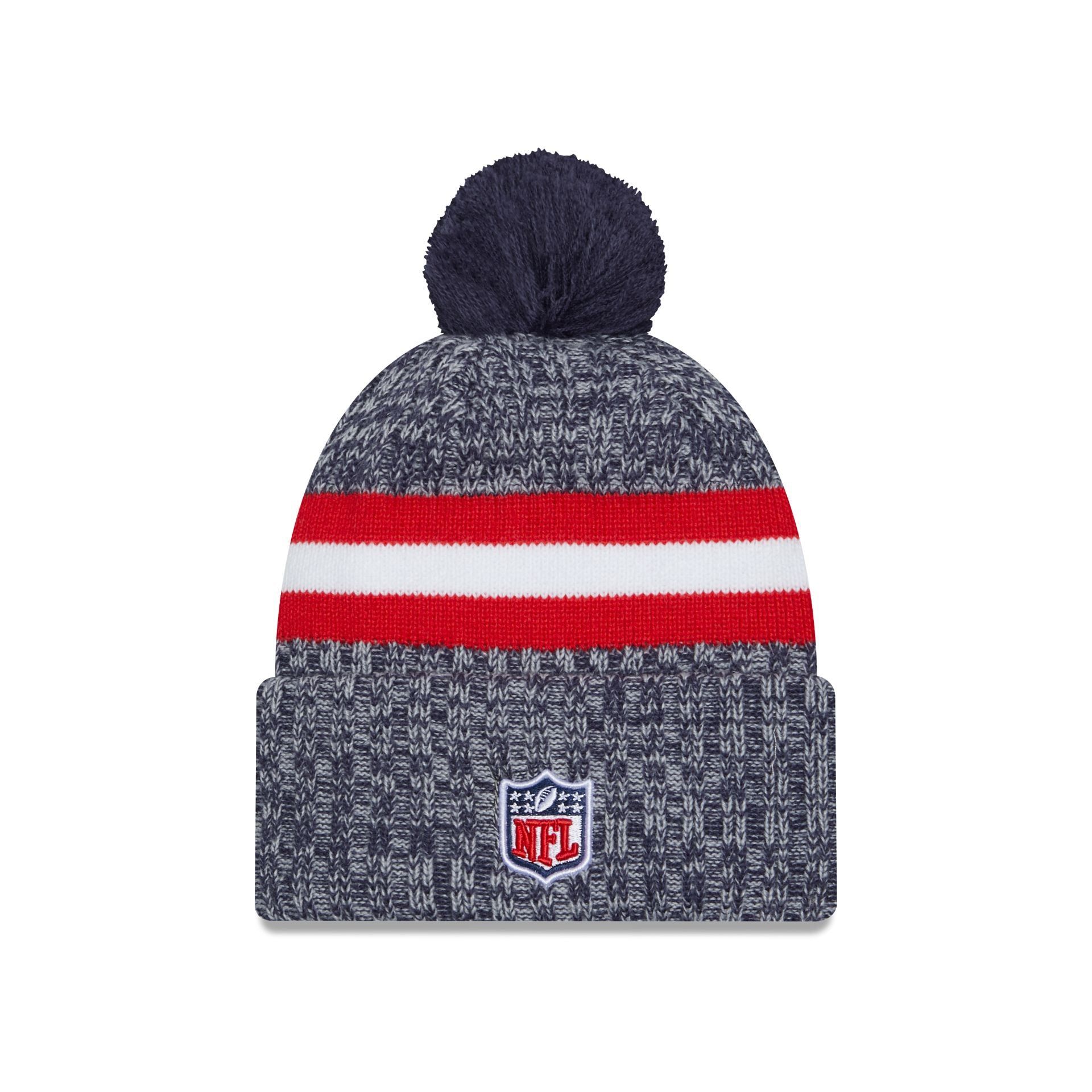 New England Patriots 2023 Cold Weather Pom Knit Hat sold by New Era product image thumbnail 2