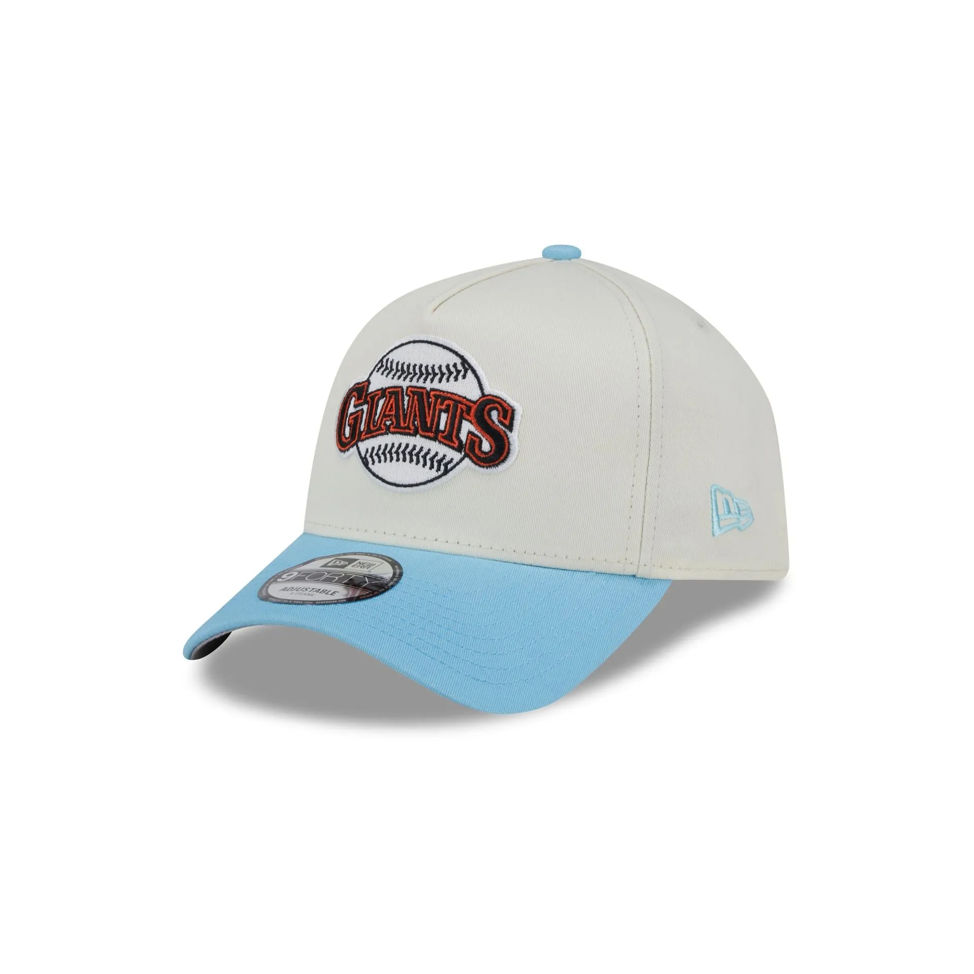 San Francisco Giants Chrome White 9FORTY A-Frame Snapback Hat sold by New Era product image thumbnail 3