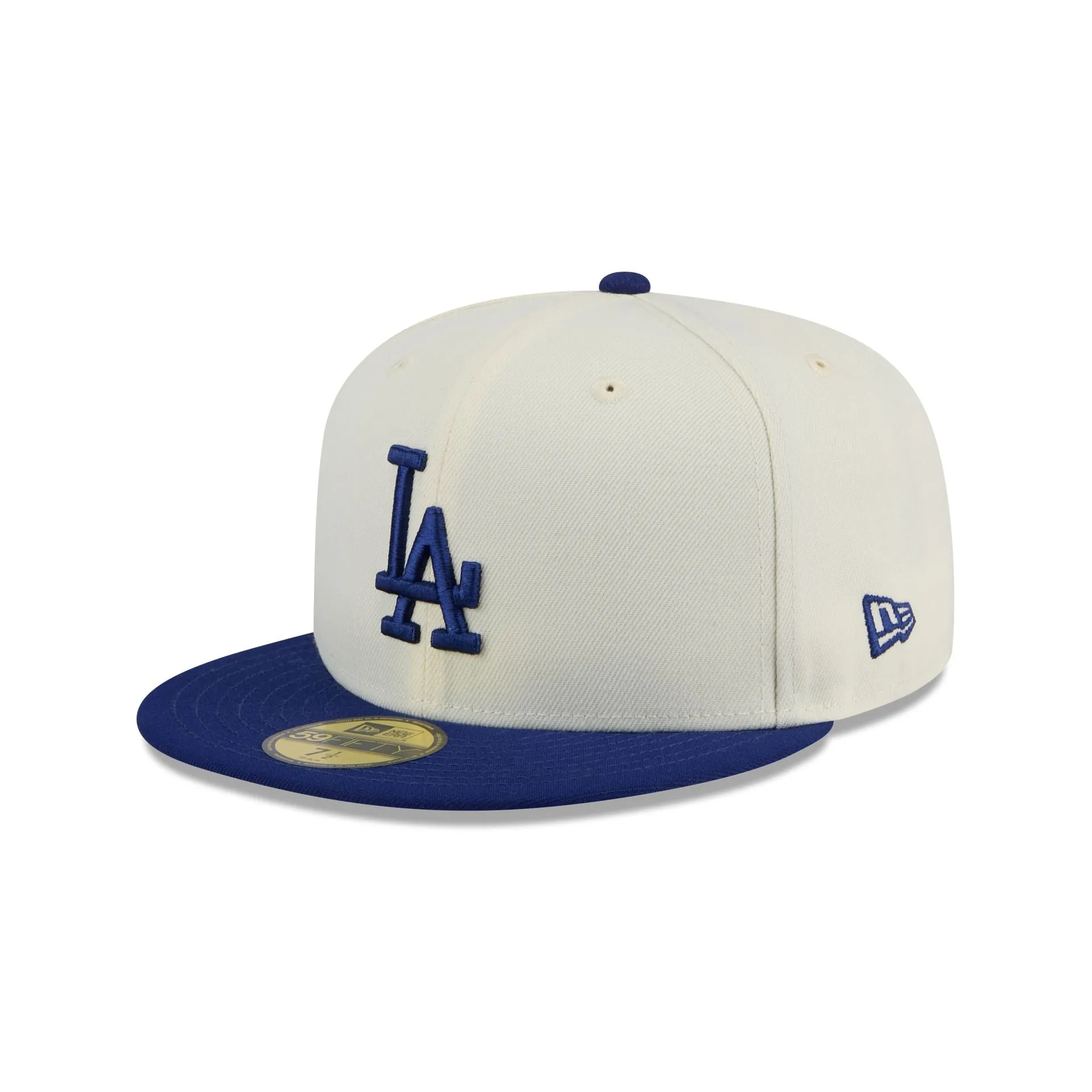 Los Angeles Dodgers Chrome 59FIFTY Fitted Hat sold by New Era