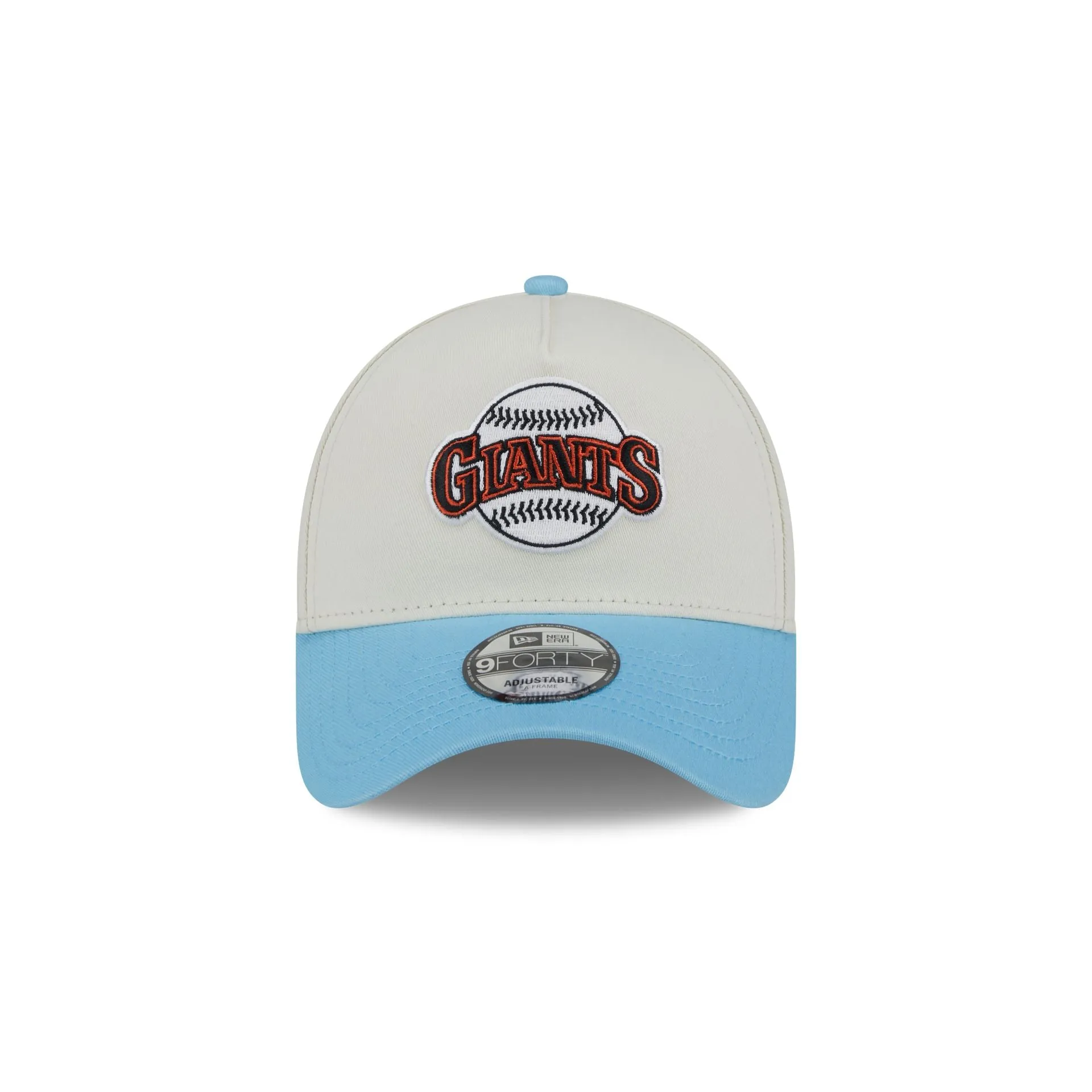 San Francisco Giants Chrome White 9FORTY A-Frame Snapback Hat sold by New Era product image thumbnail 2