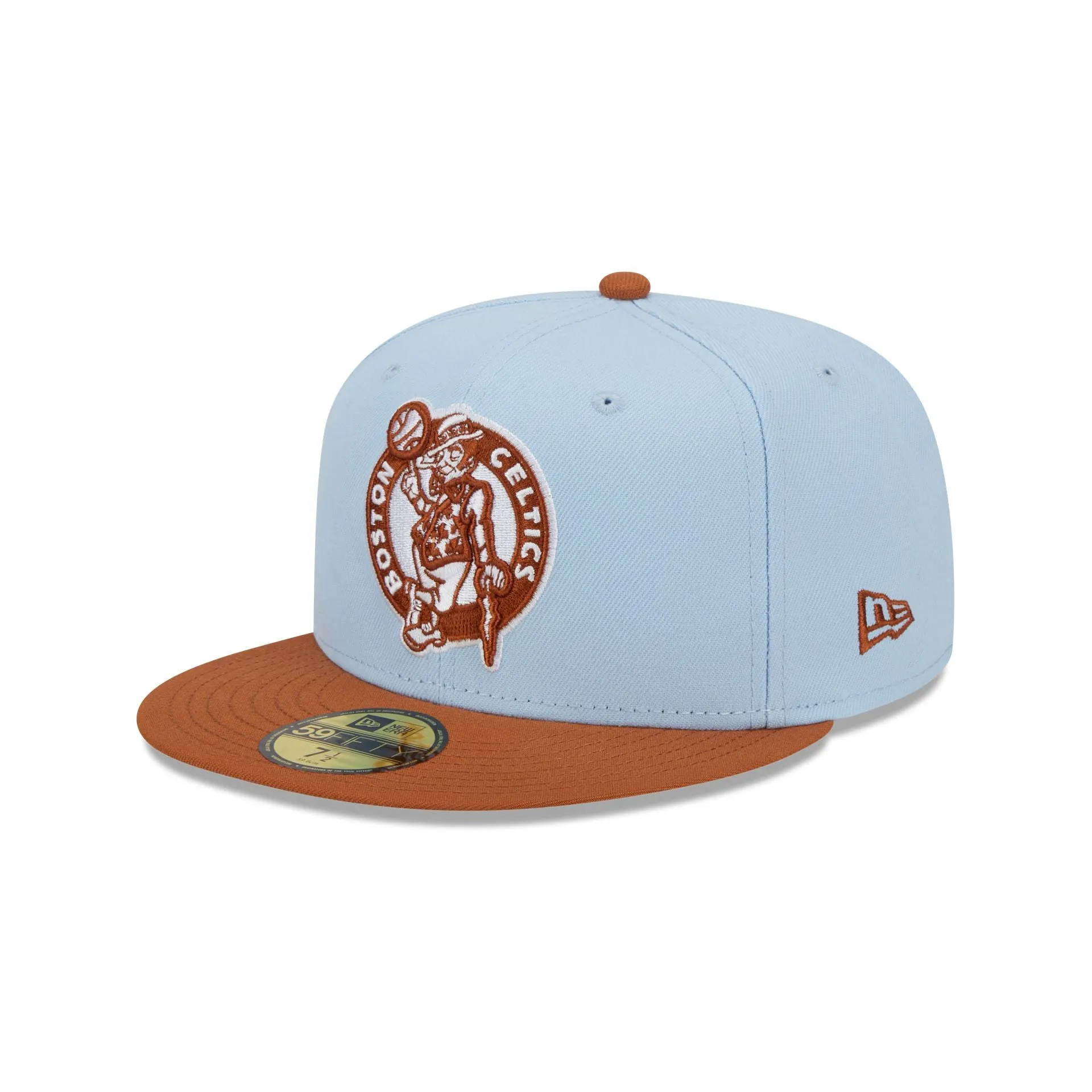 Boston Celtics Color Pack Glacial Blue 59FIFTY Fitted Hat sold by New Era