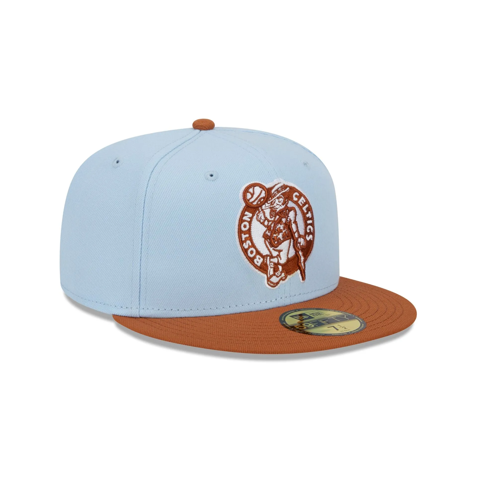 Boston Celtics Color Pack Glacial Blue 59FIFTY Fitted Hat sold by New Era product image thumbnail 3