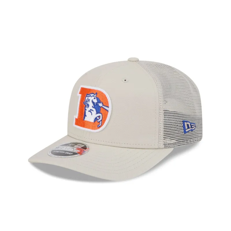 Denver Broncos Canvas 9SEVENTY Trucker Hat sold by New Era