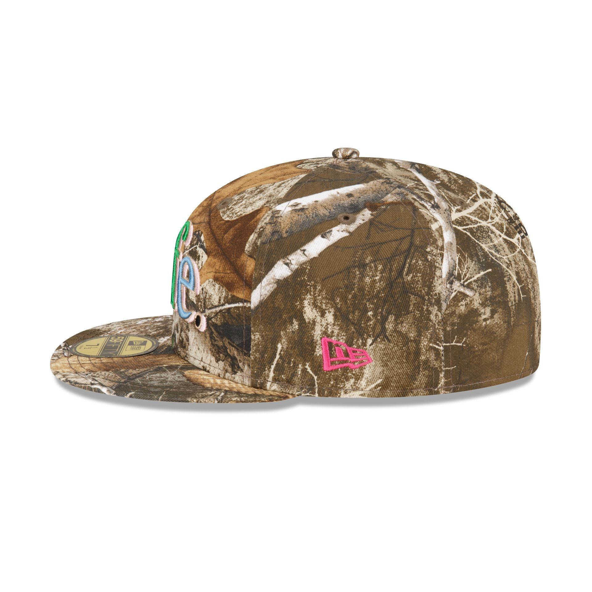 Cafe X New Era Camo 59FIFTY Fitted Hat sold by New Era product image thumbnail 4