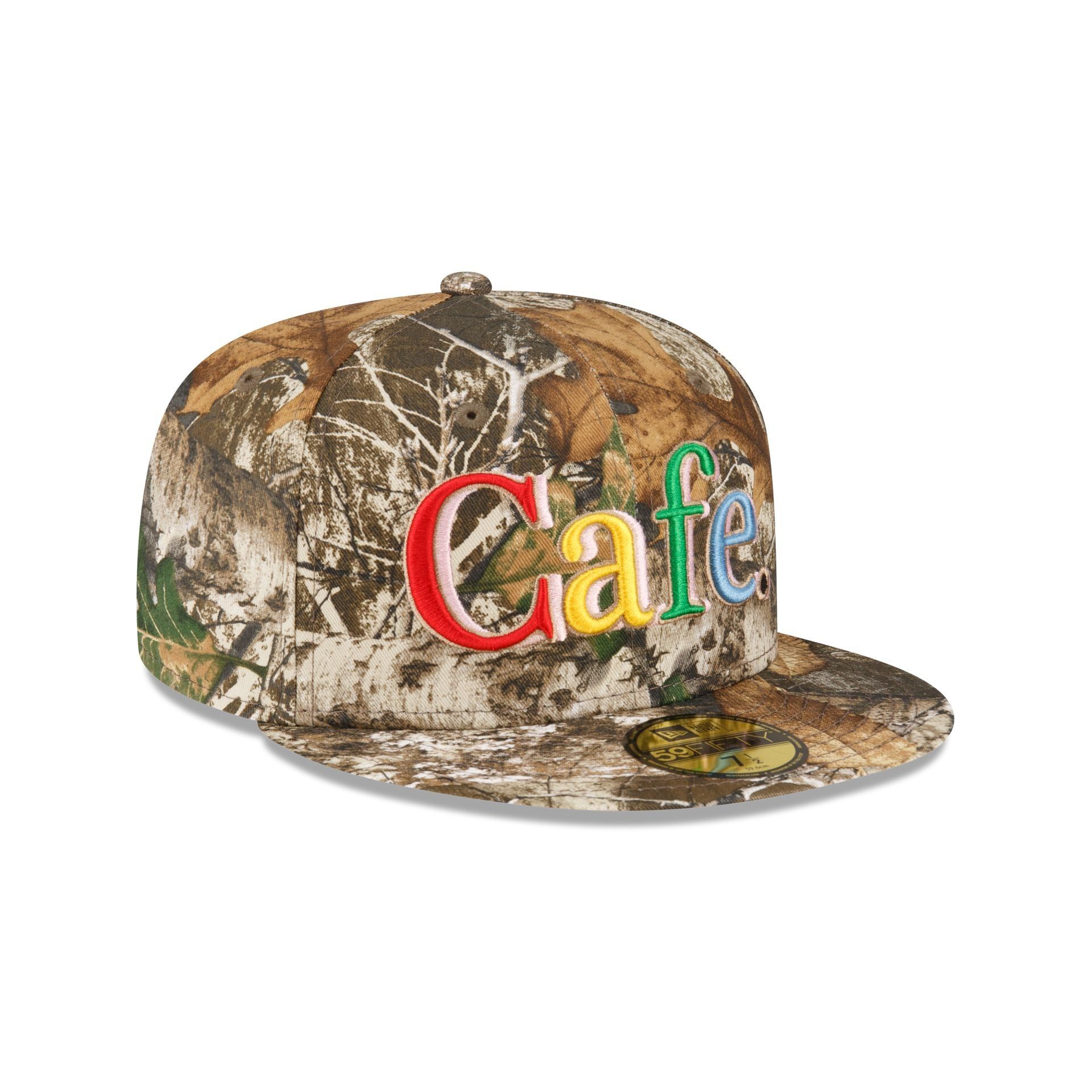 Cafe X New Era Camo 59FIFTY Fitted Hat sold by New Era product image thumbnail 3