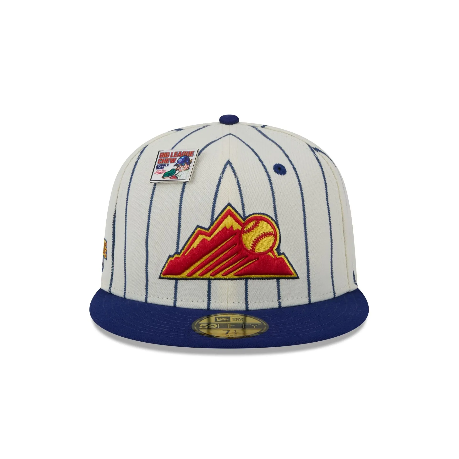 Big League Chew X Colorado Rockies Pinstripe 59FIFTY Fitted Hat sold by New Era product image thumbnail 2