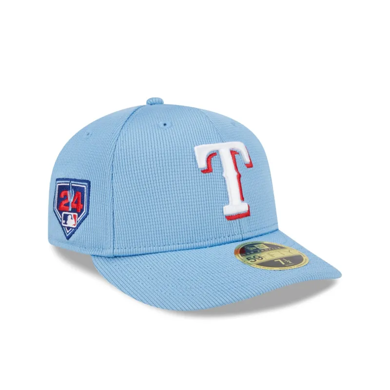 Texas Rangers 2024 Spring Training Low Profile 59FIFTY Fitted Hat sold by New Era