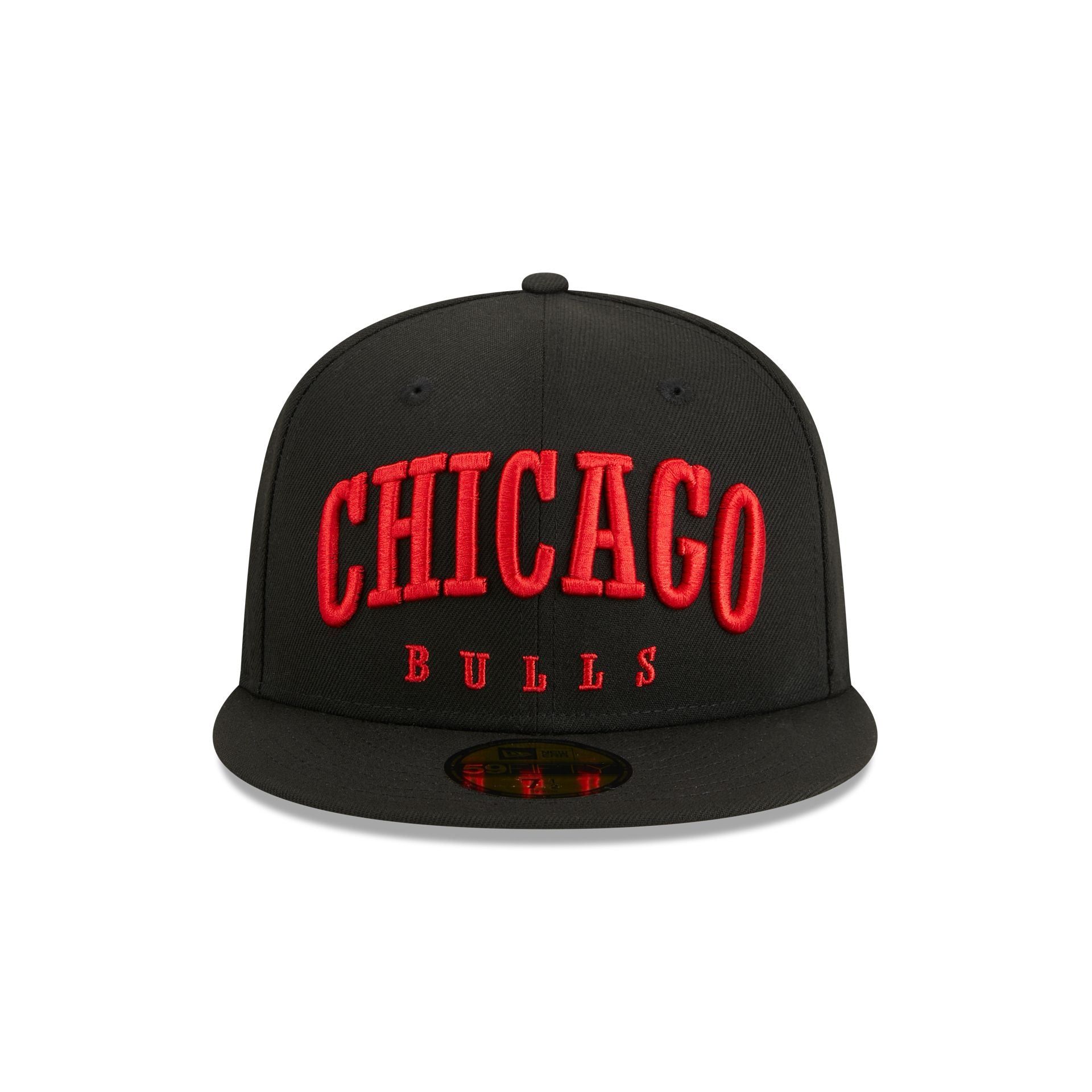 Chicago Bulls Sport Night Wordmark 59FIFTY Fitted Hat sold by New Era product image thumbnail 2