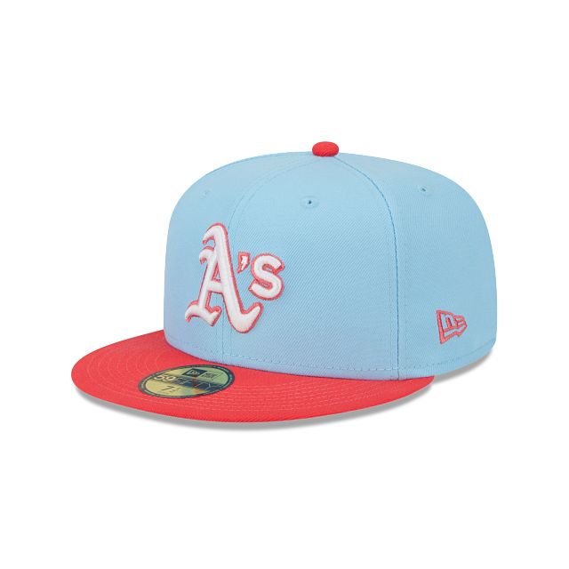 Oakland Athletics Color Pack Blue 59FIFTY Fitted Hat sold by New Era