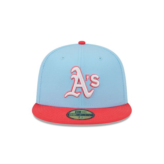 Oakland Athletics Color Pack Blue 59FIFTY Fitted Hat sold by New Era product image thumbnail 2