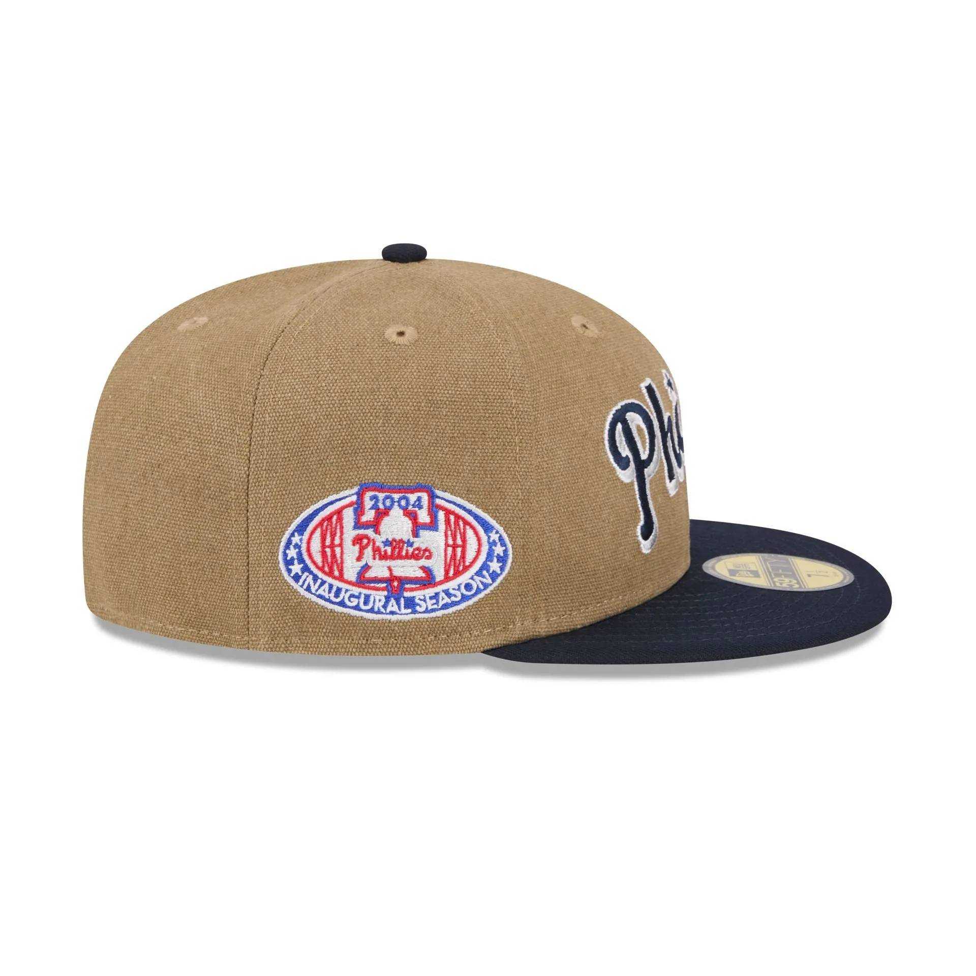 Philadelphia Phillies Canvas Crown 59FIFTY Fitted Hat sold by New Era product image thumbnail 4