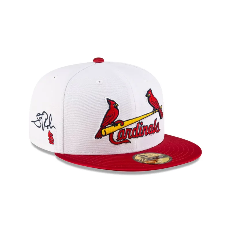 Just Caps Hall of Fame St. Louis Cardinals 59FIFTY Fitted Hat made by New Era