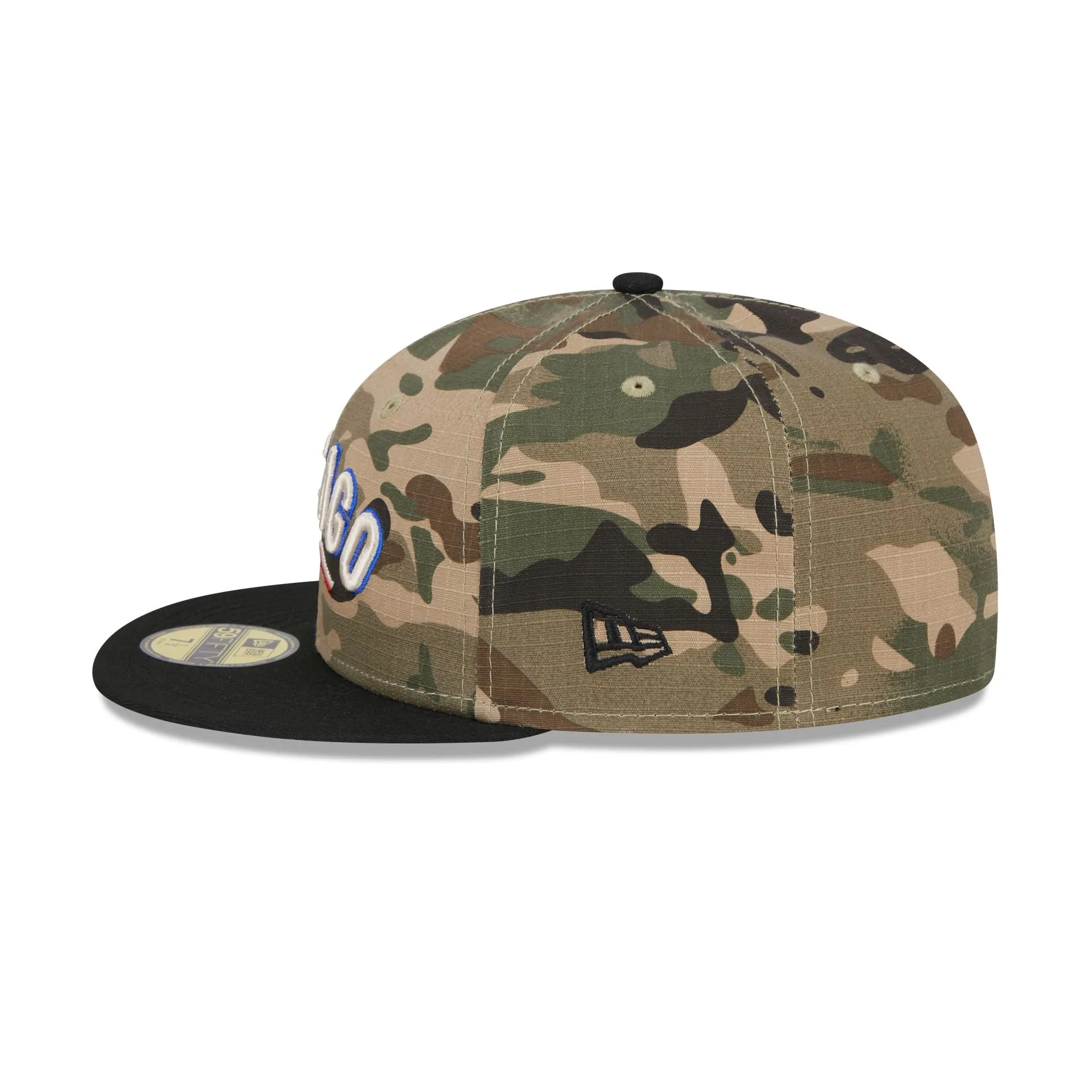 Chicago Cubs Camo Crown 59FIFTY Fitted Hat sold by New Era product image thumbnail 5