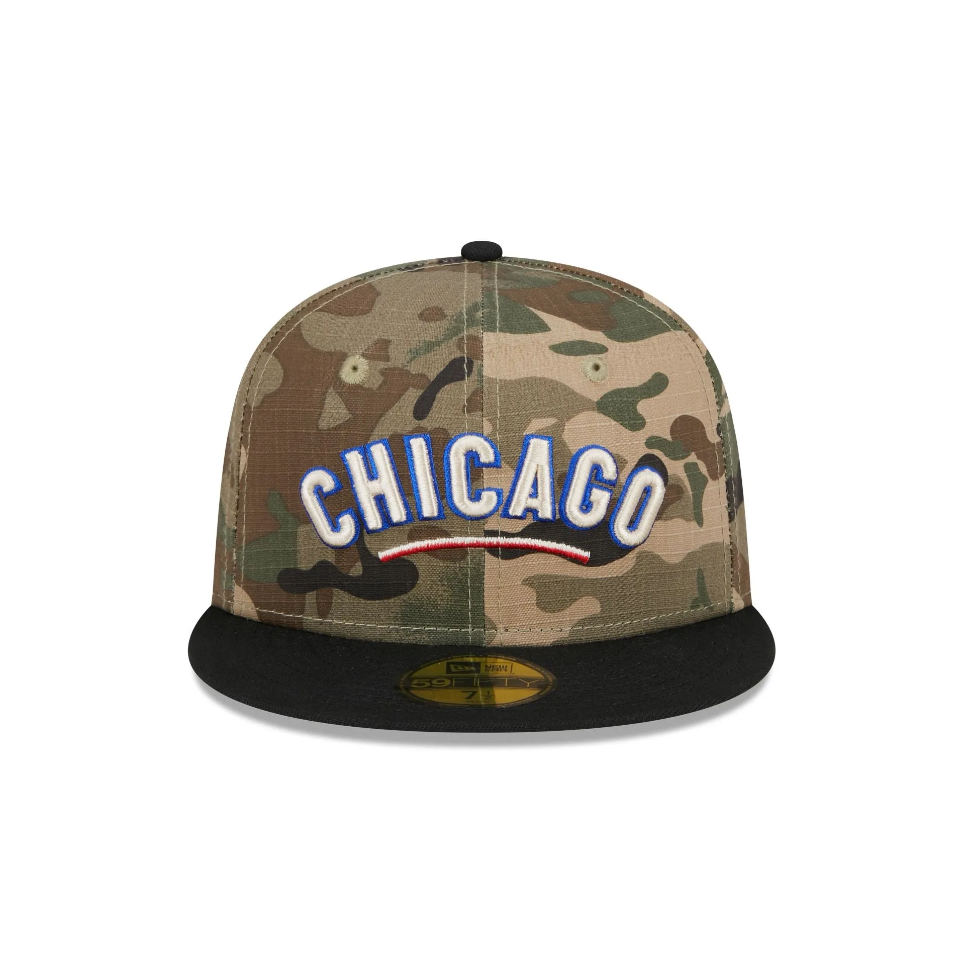Chicago Cubs Camo Crown 59FIFTY Fitted Hat sold by New Era product image thumbnail 2