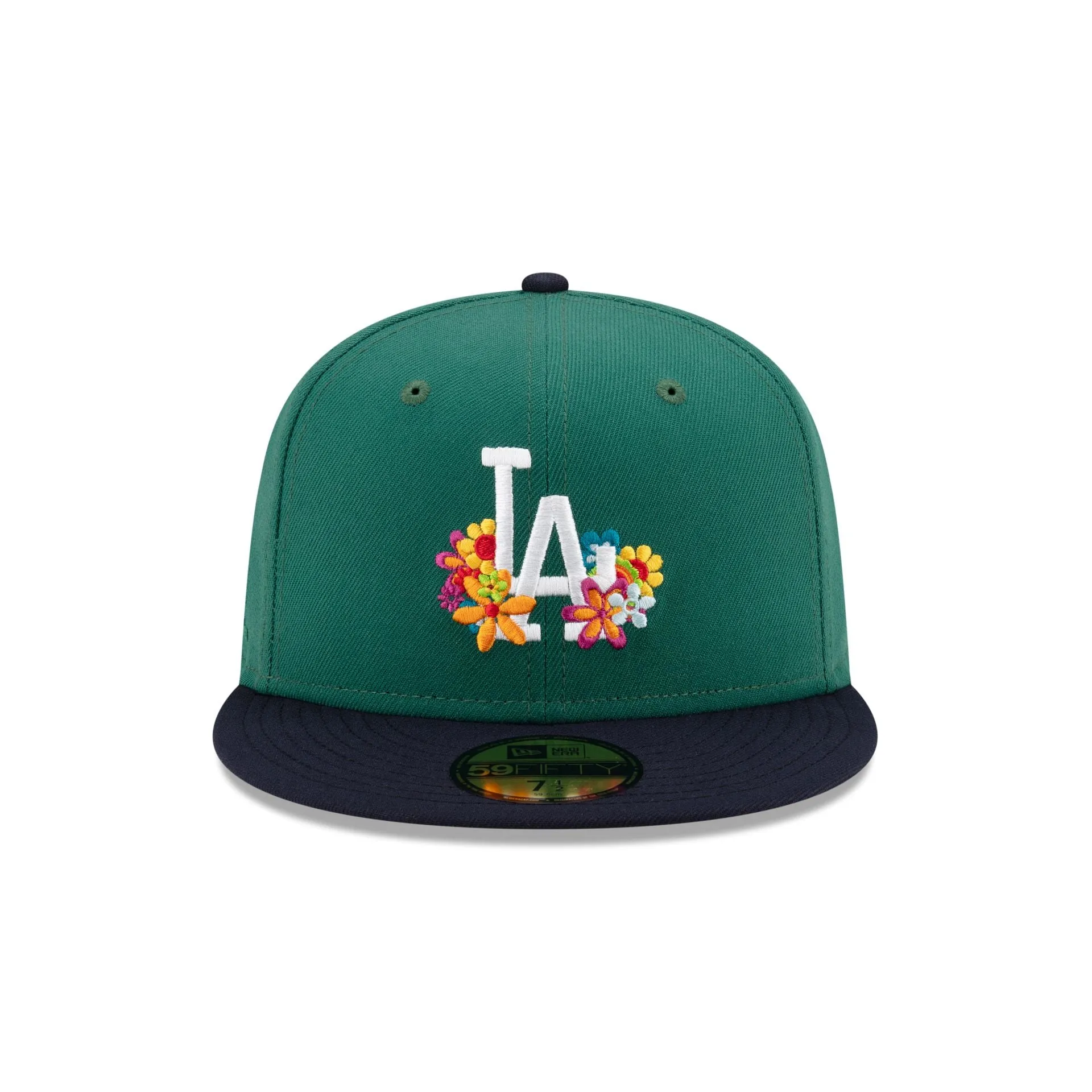 Just Caps Flower Power Los Angeles Dodgers 59FIFTY Fitted Hat sold by New Era product image thumbnail 2