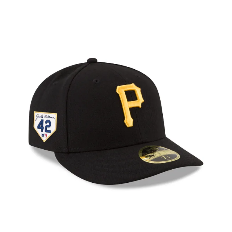 Pittsburgh Pirates Jackie Robinson Day 2024 Low Profile 59FIFTY Fitted Hat sold by New Era