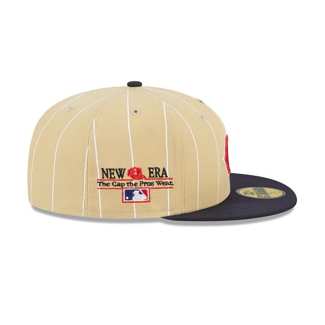 Cincinnati Reds Pinstripe 59FIFTY Fitted Hat sold by New Era product image thumbnail 4