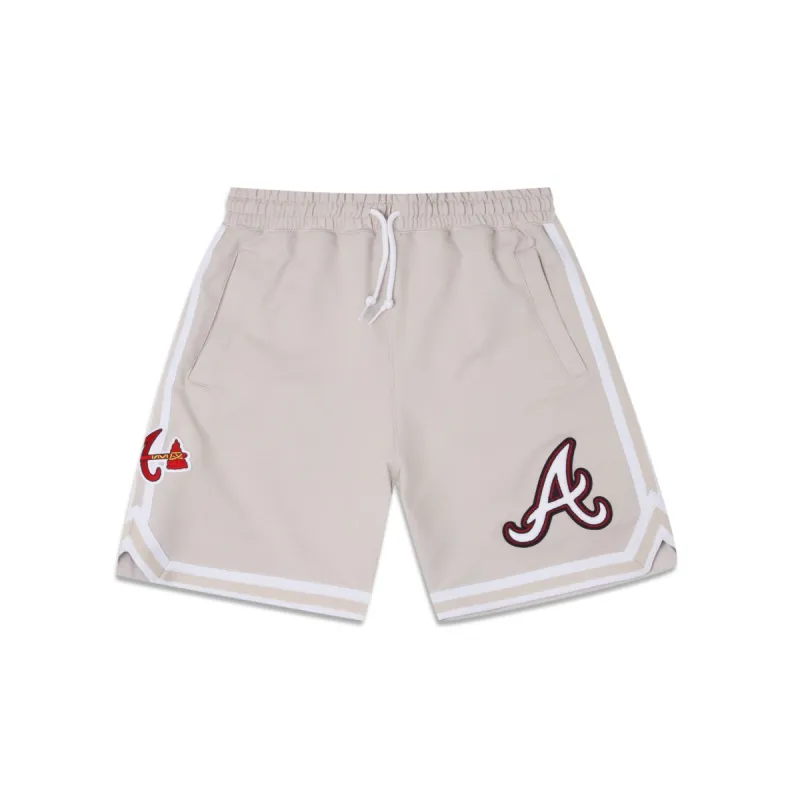 Atlanta Braves Logo Select Chrome Shorts sold by New Era