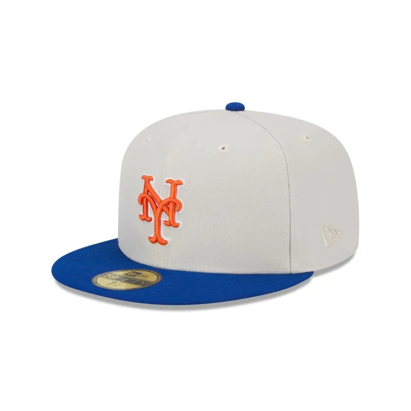 New York Mets Varsity Letter 59FIFTY Fitted Hat sold by New Era