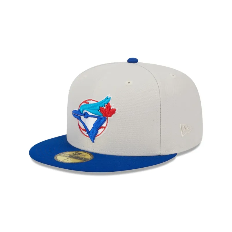 Toronto Blue Jays Varsity Letter 59FIFTY Fitted Hat sold by New Era