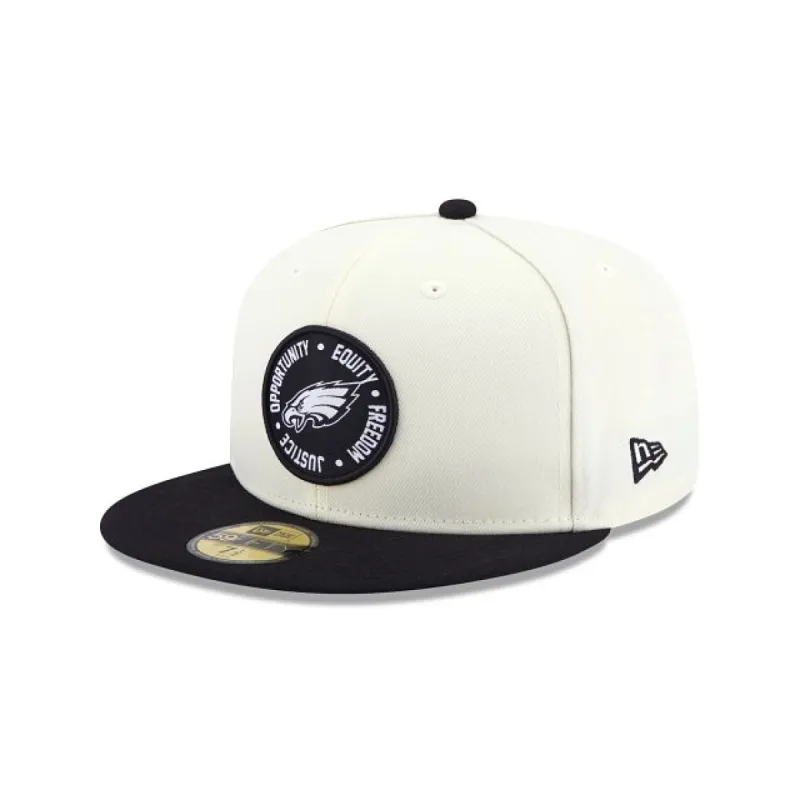 Philadelphia Eagles 2022 Inspire Change 59FIFTY Fitted Hat sold by New Era