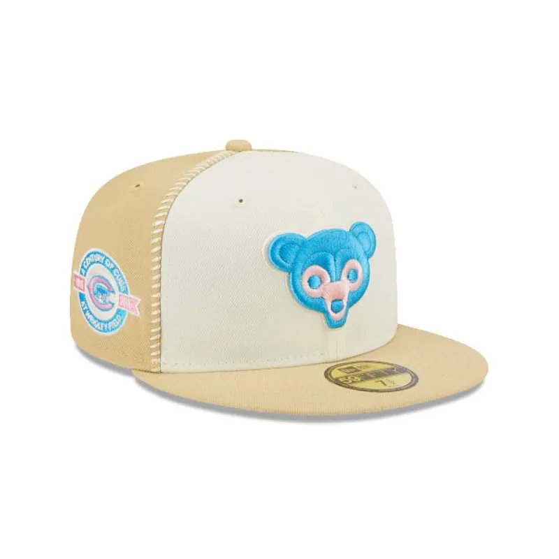 Chicago Cubs Seam Stitch 59FIFTY Fitted Hat sold by New Era