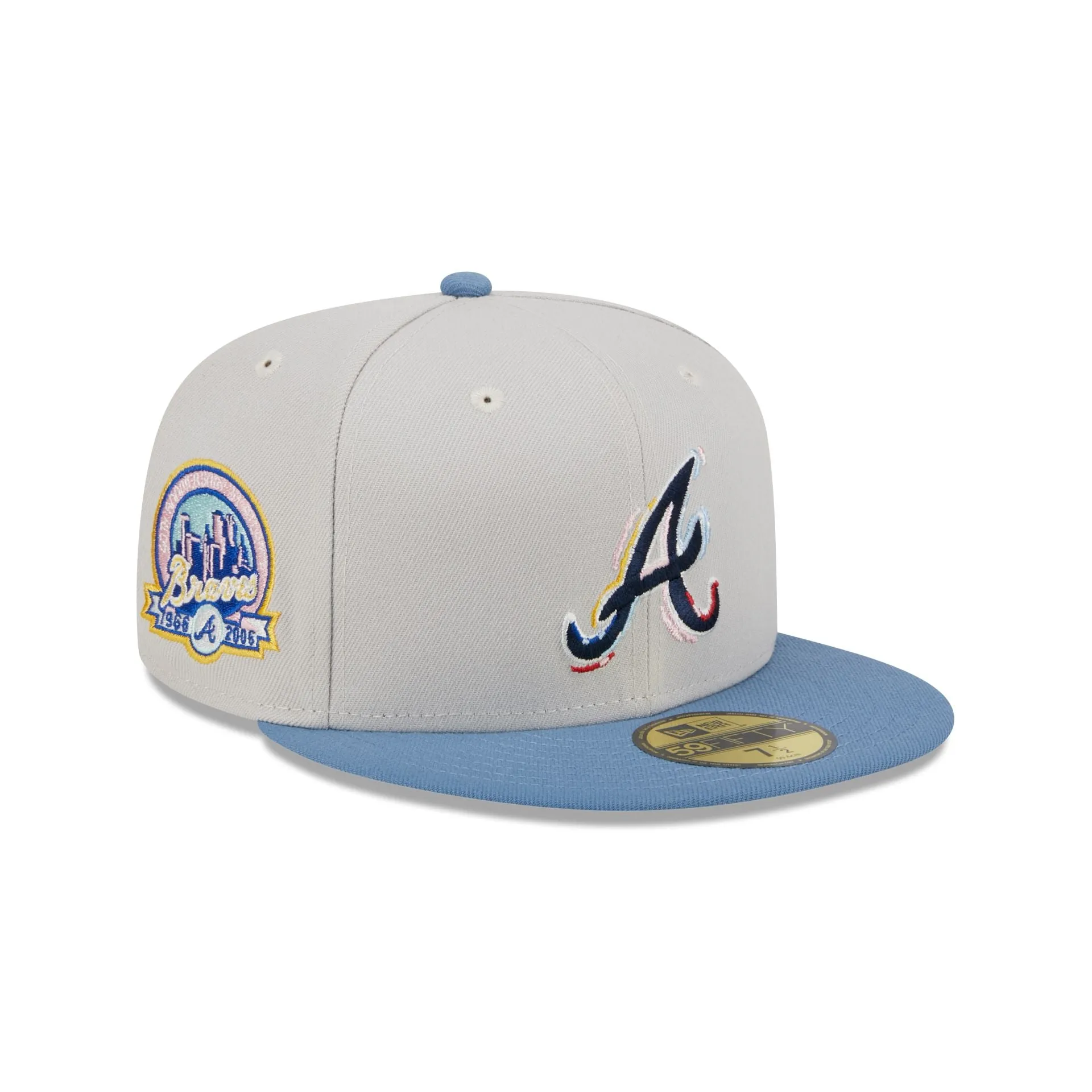Atlanta Braves Color Brush 59FIFTY Fitted Hat sold by New Era
