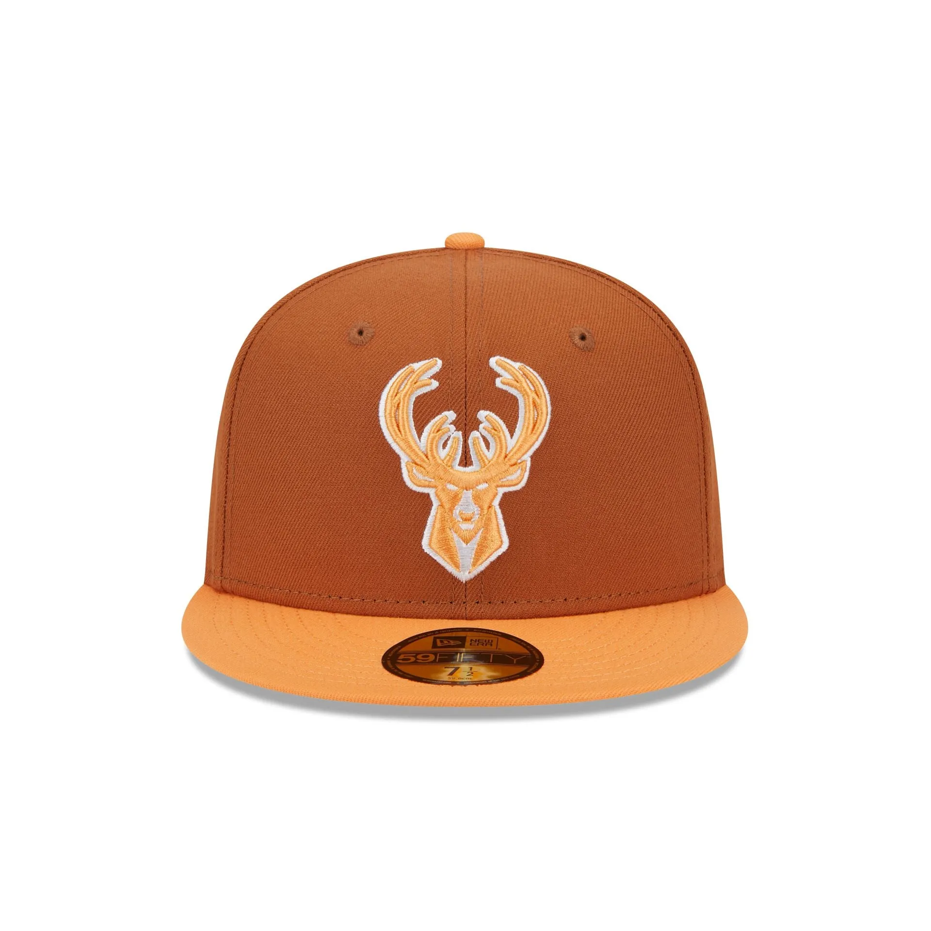 Milwaukee Bucks Color Pack Earthy Brown 59FIFTY Fitted Hat sold by New Era product image thumbnail 2