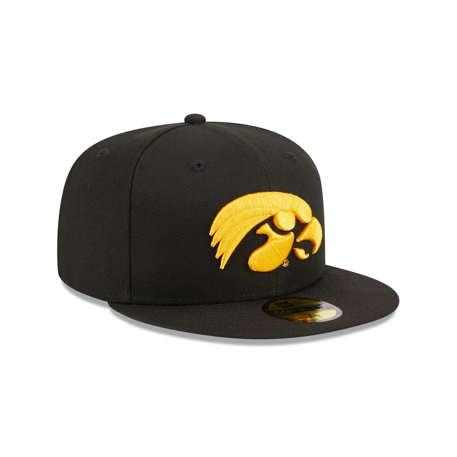 Iowa Hawkeyes Black 59FIFTY Fitted Hat sold by New Era product image thumbnail 3