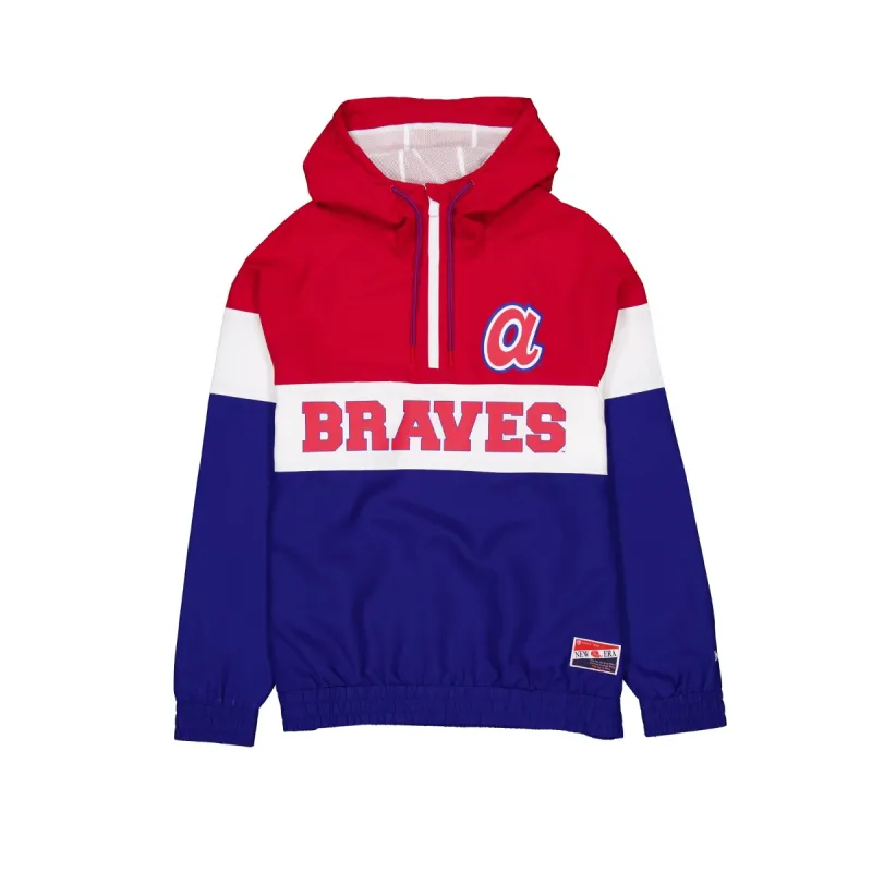 Atlanta Braves Throwback Windbreaker sold by New Era