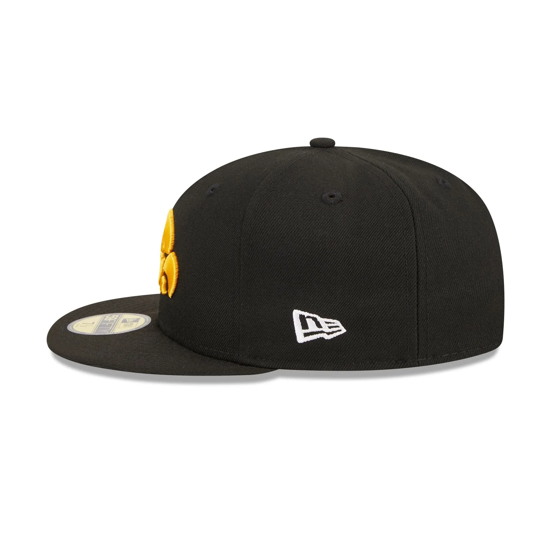 Iowa Hawkeyes Black 59FIFTY Fitted Hat sold by New Era product image thumbnail 4