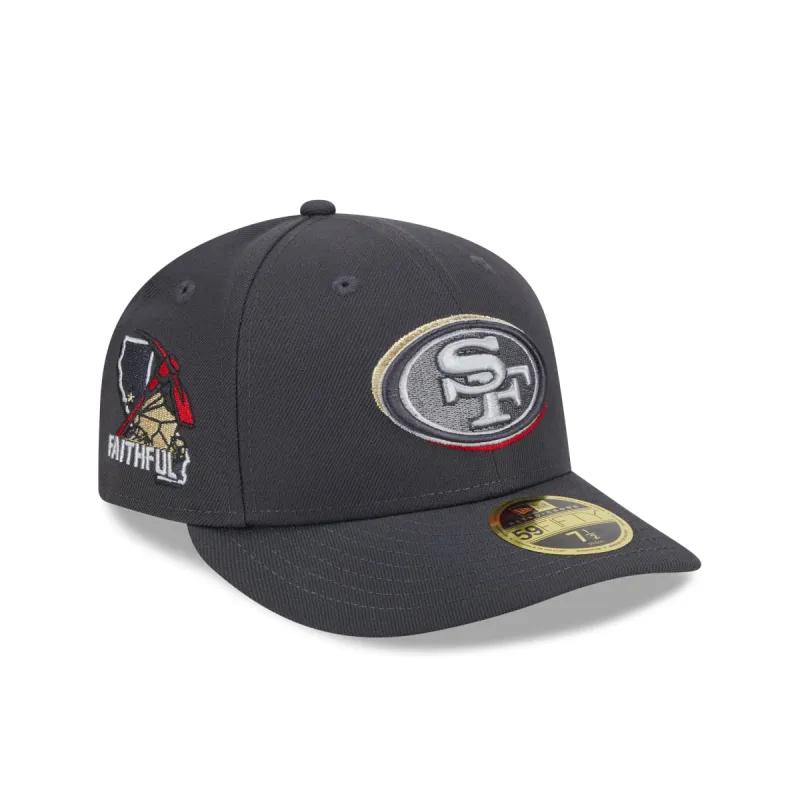 San Francisco 49ers 2024 Draft Low Profile 59FIFTY Fitted Hat sold by New Era