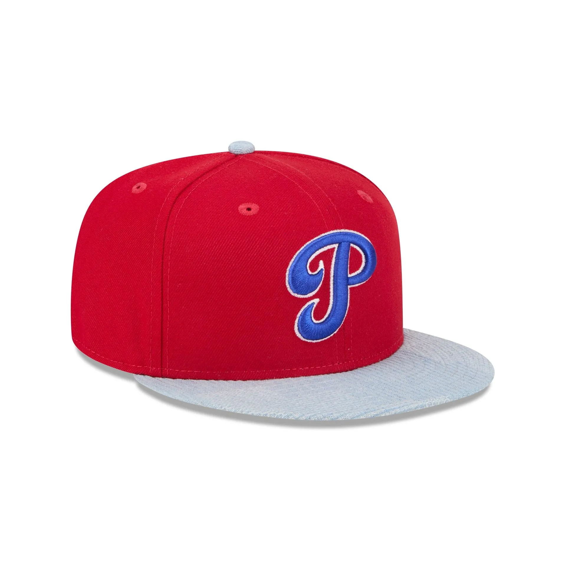 Philadelphia Phillies Patch Denim 59FIFTY Fitted Hat sold by New Era product image thumbnail 3