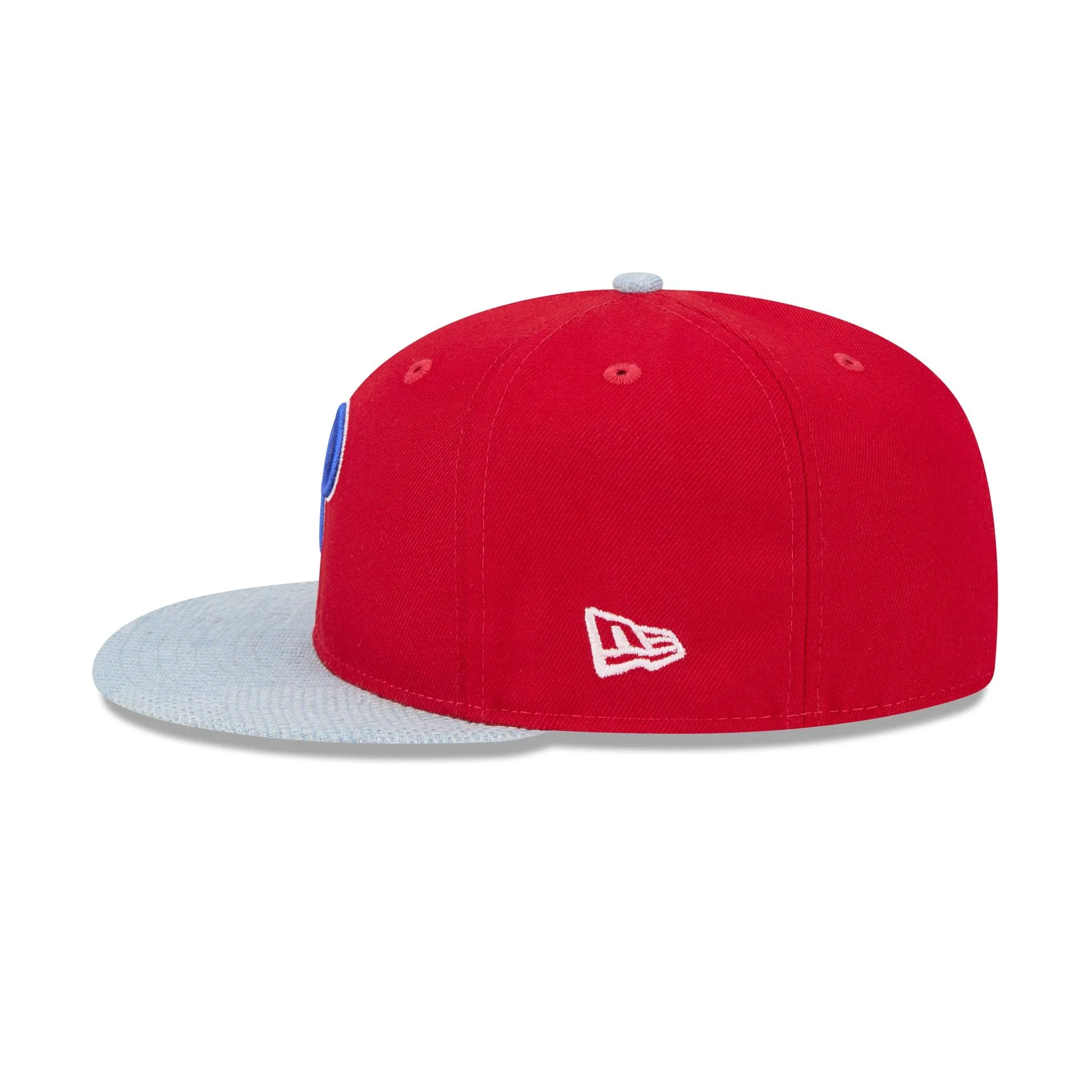 Philadelphia Phillies Patch Denim 59FIFTY Fitted Hat sold by New Era product image thumbnail 4