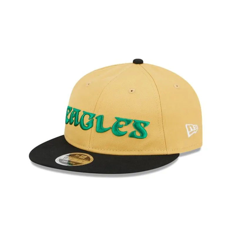 Philadelphia Eagles Sepia Retro Crown 9FIFTY Snapback Hat sold by New Era