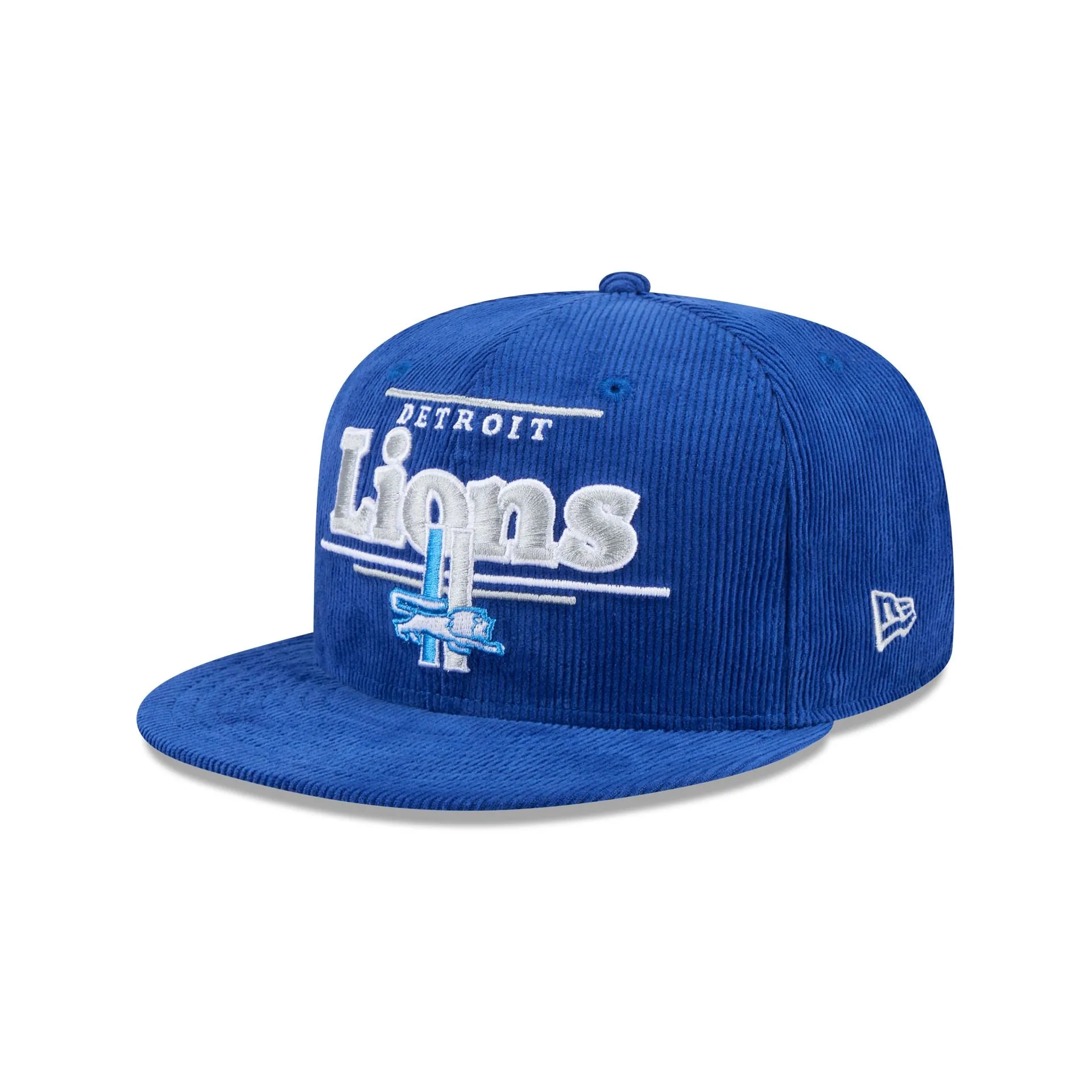 Detroit Lions Throwback Display 9FIFTY Snapback Hat sold by New Era