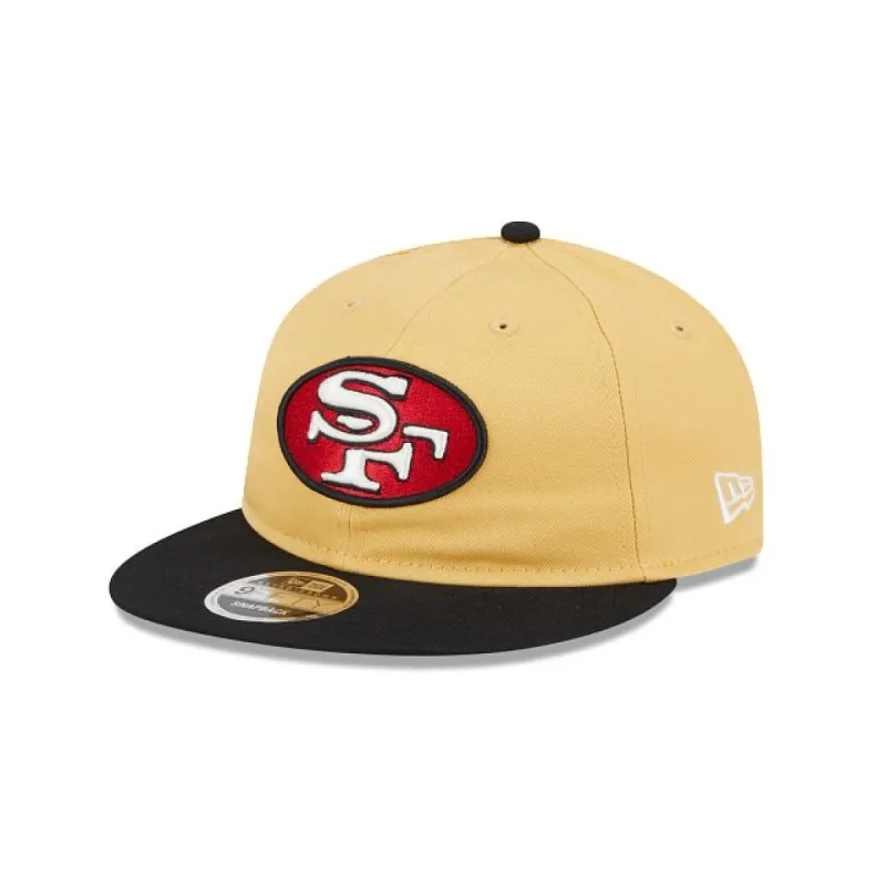 San Francisco 49ers Sepia Retro Crown 9FIFTY Snapback Hat sold by New Era