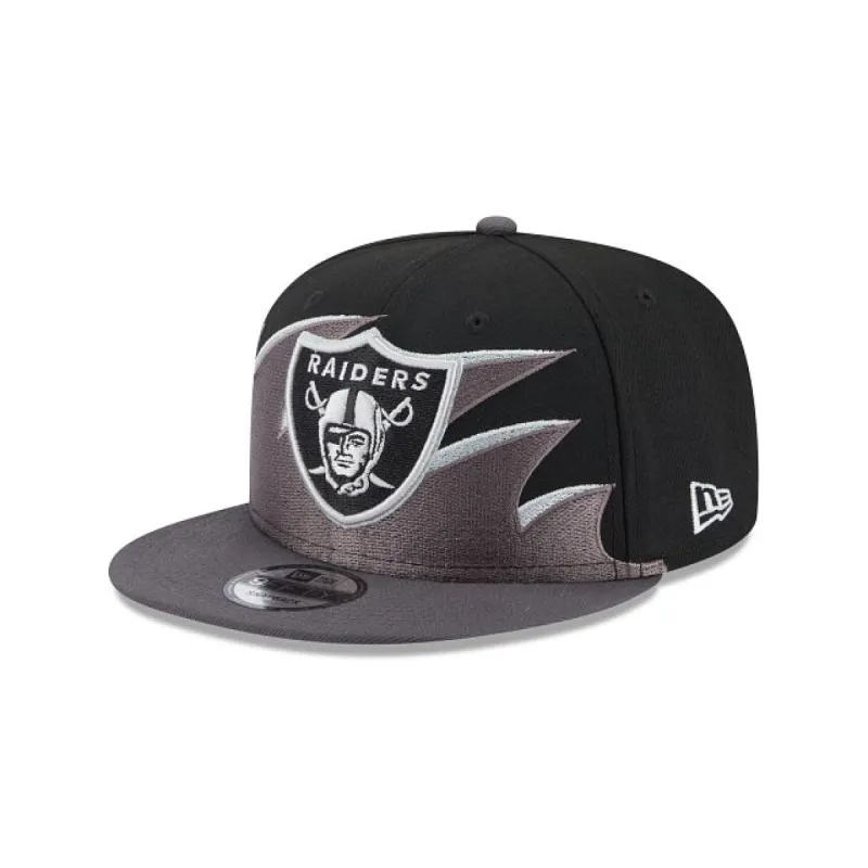 Las Vegas Raiders Tidal Wave 9FIFTY Snapback Hat sold by New Era