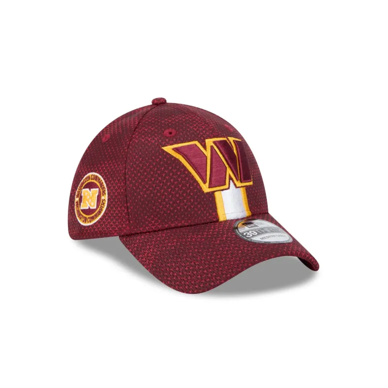 Washington Commanders 2024 Sideline 39THIRTY Stretch Fit Hat sold by New Era