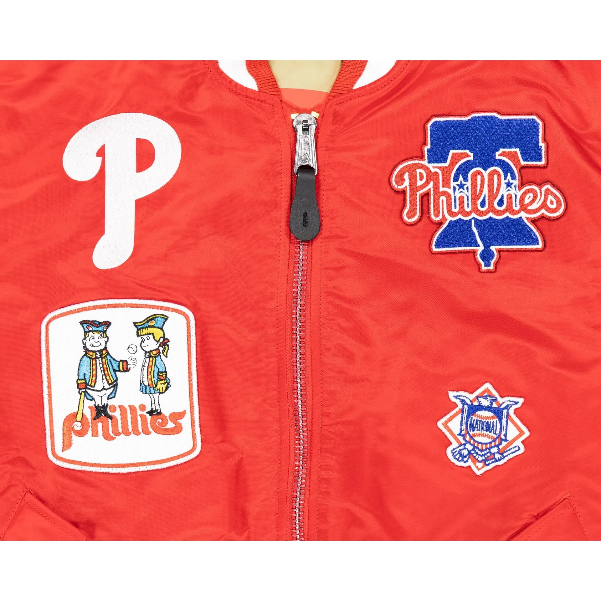 Alpha Industries X Philadelphia Phillies MA-1 Bomber Jacket sold by New Era product image thumbnail 4