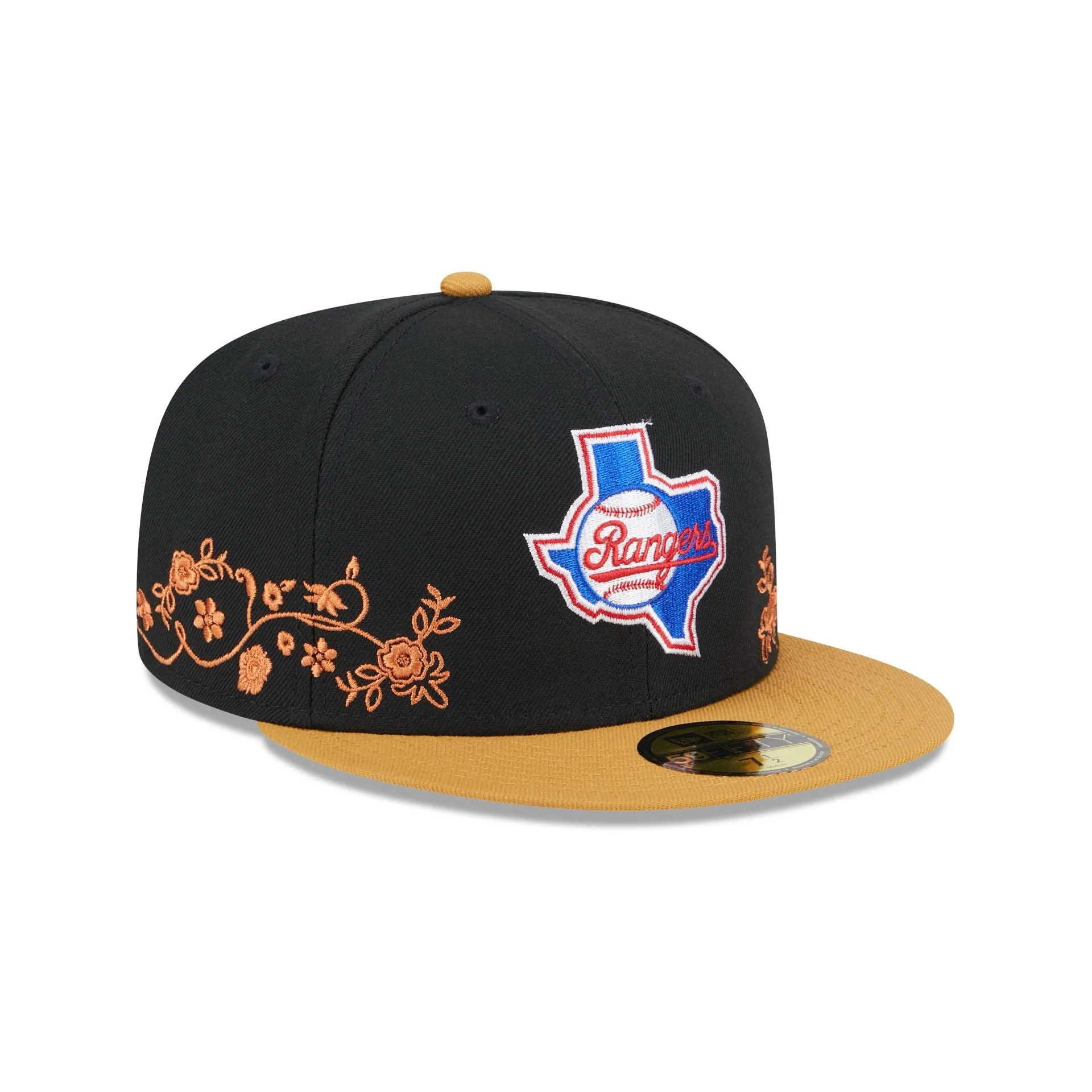 Texas Rangers Floral Vine 59FIFTY Fitted Hat sold by New Era product image thumbnail 3