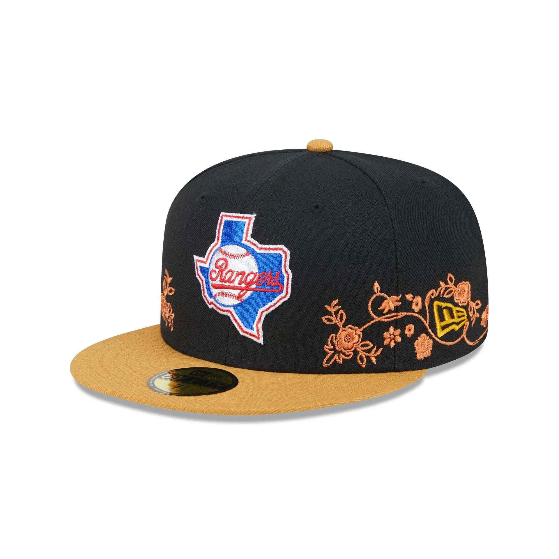 Texas Rangers Floral Vine 59FIFTY Fitted Hat sold by New Era