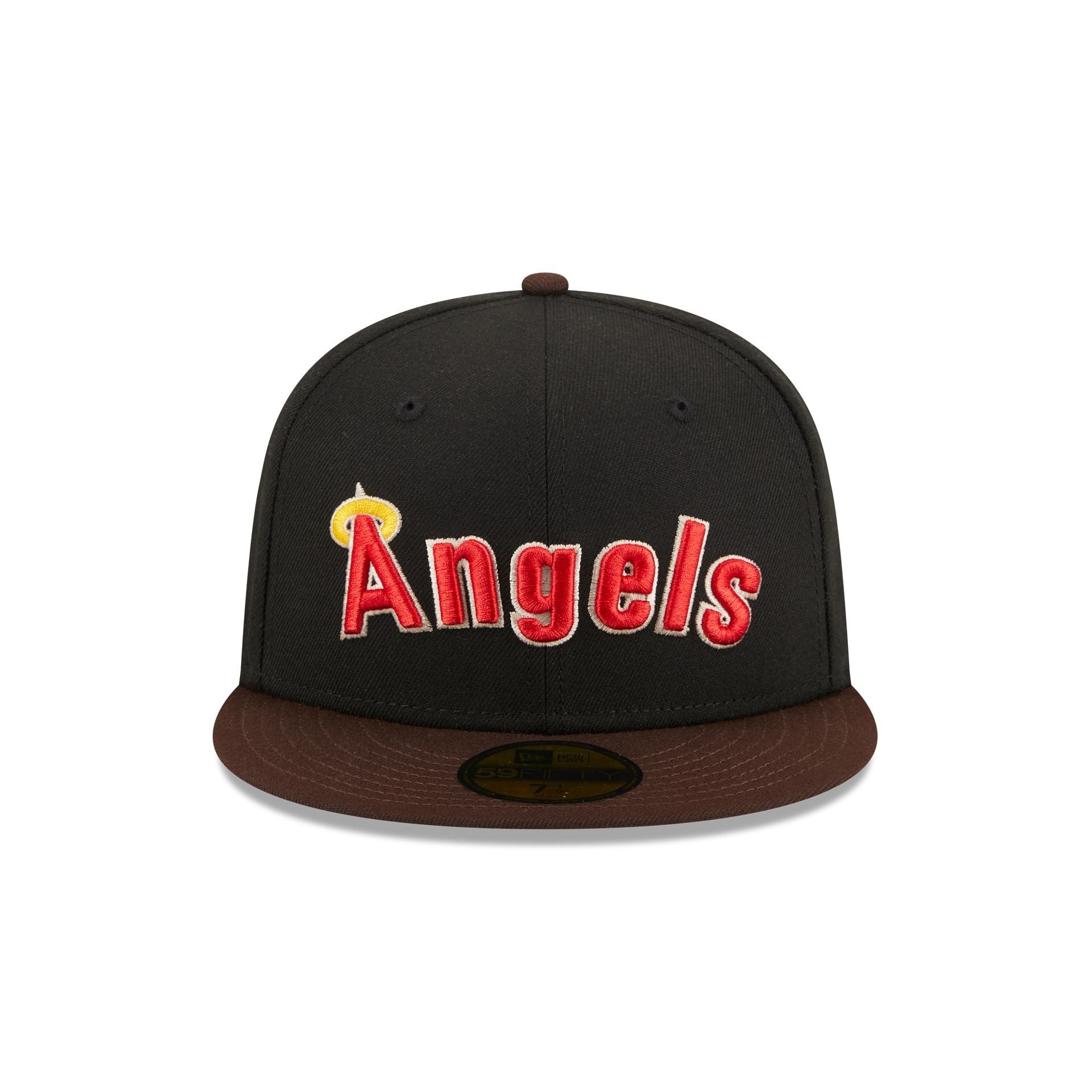 Los Angeles Angels Chocolate Visor 59FIFTY Fitted Hat sold by New Era product image thumbnail 2