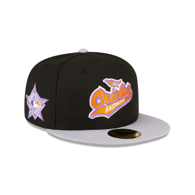 Just Caps Ghost Night Baltimore Orioles 59FIFTY Fitted Hat sold by New Era