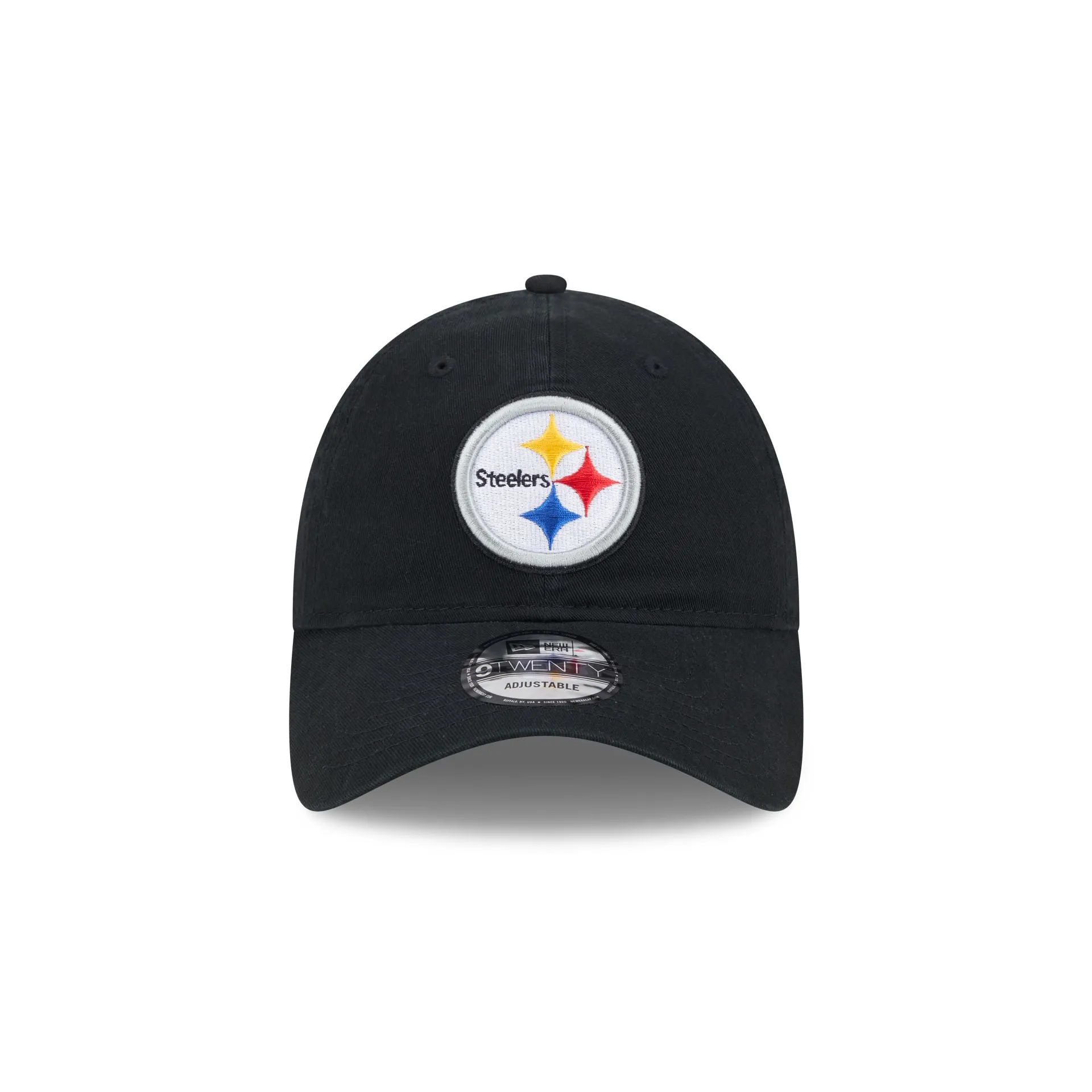 Pittsburgh Steelers Black 9TWENTY Adjustable Hat sold by New Era product image thumbnail 2