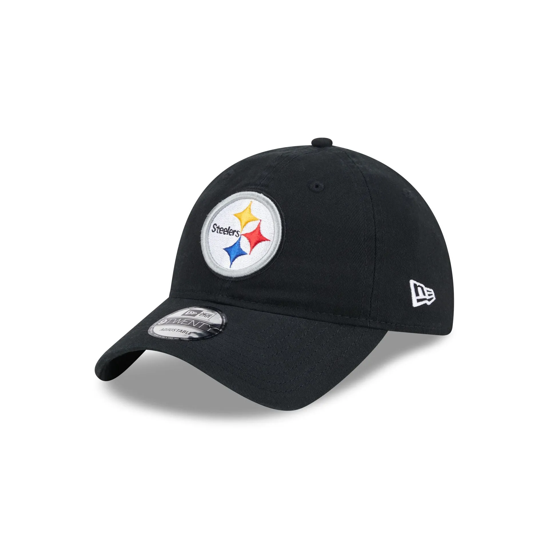 Pittsburgh Steelers Black 9TWENTY Adjustable Hat sold by New Era