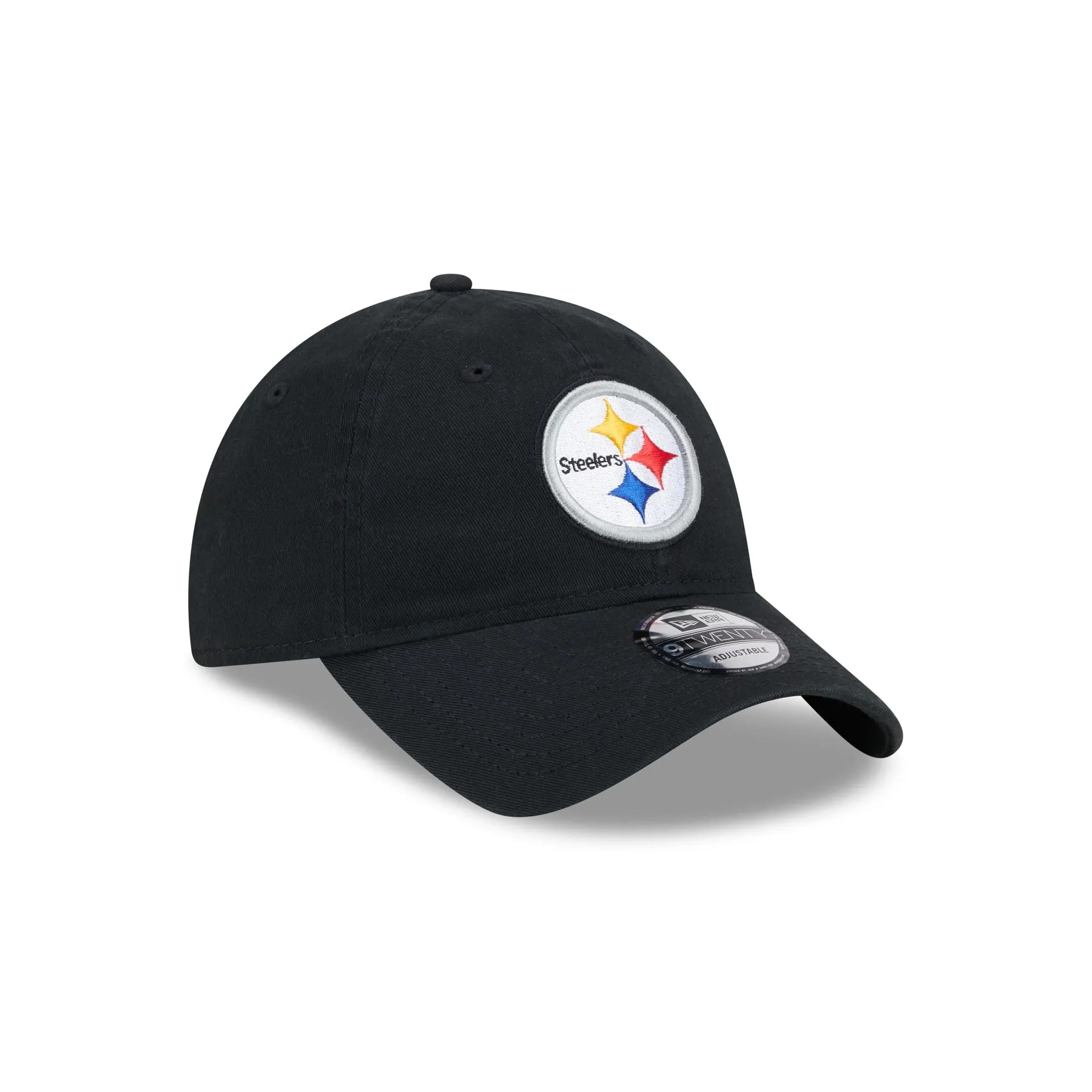 Pittsburgh Steelers Black 9TWENTY Adjustable Hat sold by New Era product image thumbnail 3