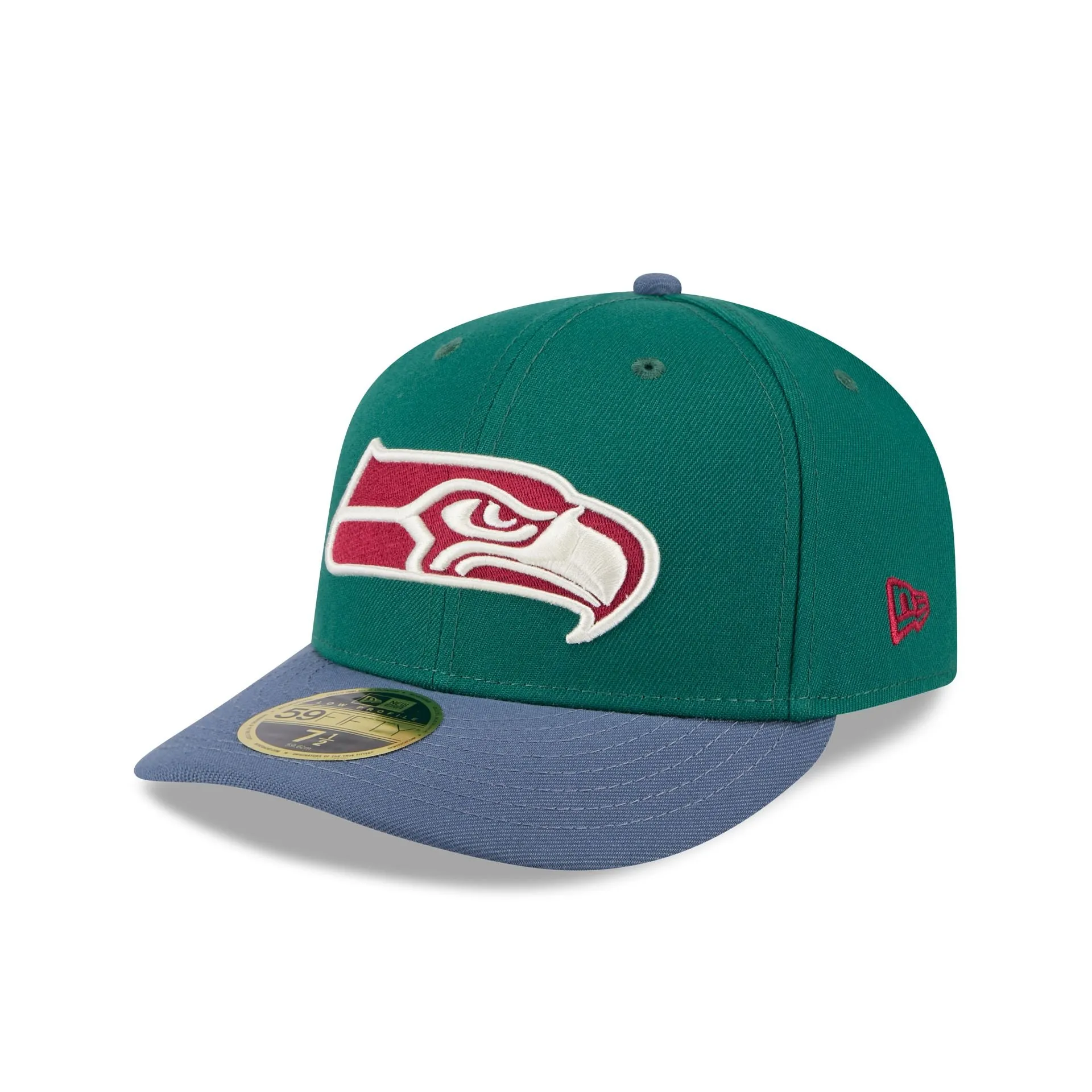 Seattle Seahawks Green Gemstone Low Profile 59FIFTY Fitted Hat sold by New Era product image thumbnail 3